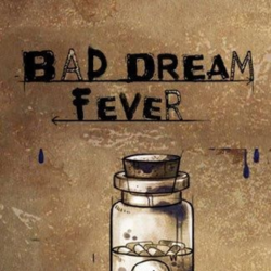 B a d drew. Bad Dream Fever белое лого. Bad Dream Fever White logo.