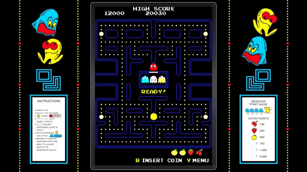pac-man museum plus