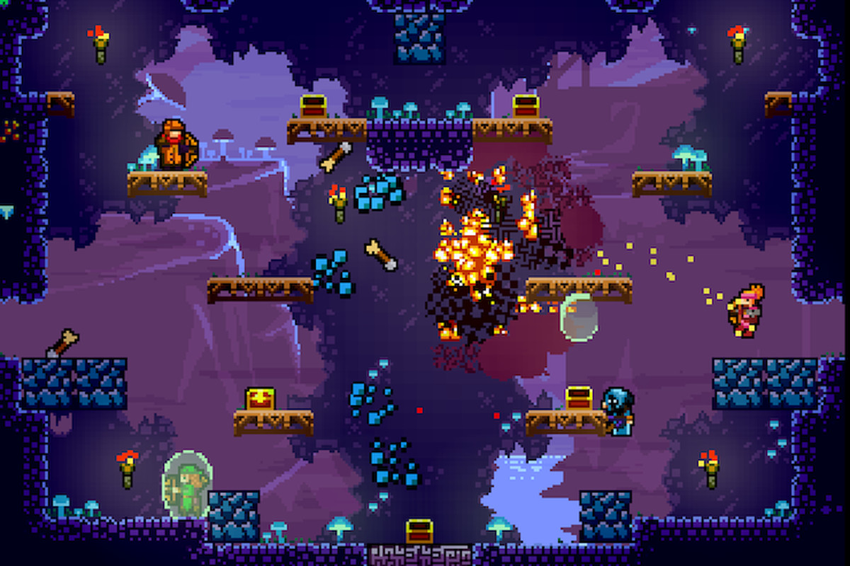 Tower fell. TOWERFALL. TOWERFALL Ascension GOG. Tower Fall игра. Tower of Ascension игра.