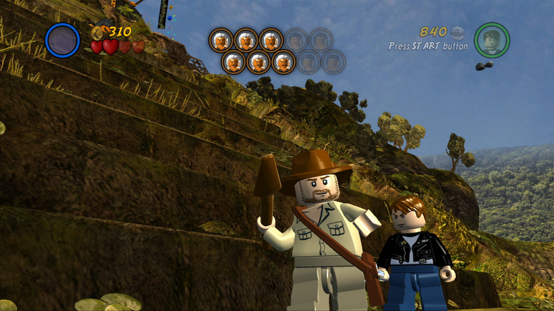 wii lego indiana jones 2 the adventure continues walkthrough