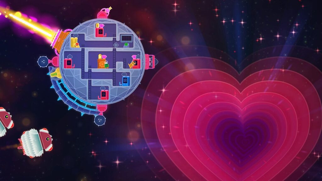 lovers in a dangerous spacetime switch