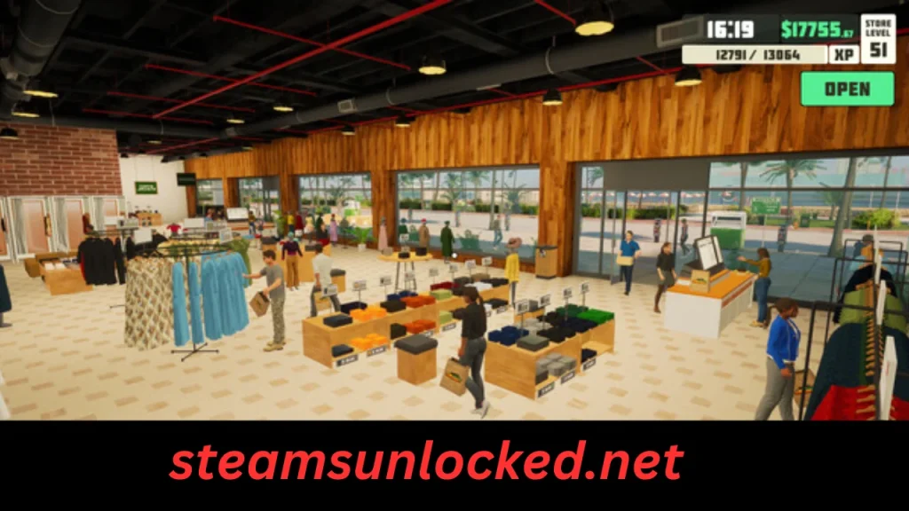 siMarket Cloth Store Simulator Free Download